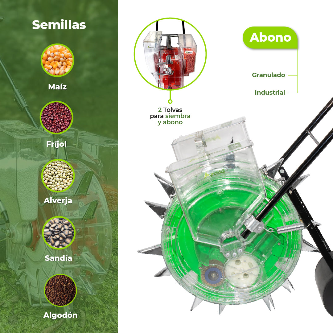 Sembradora Abonadora Rotativa Agrofácil