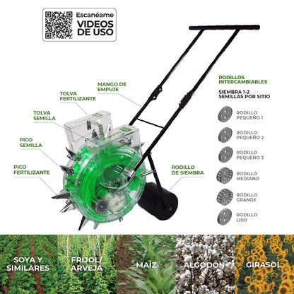 Sembradora Abonadora Rotativa Agrofácil