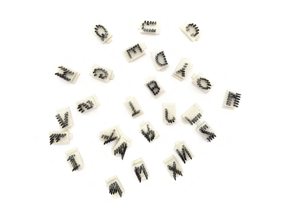 Set Letras A-Z 3/8" Ganado Agrofácil