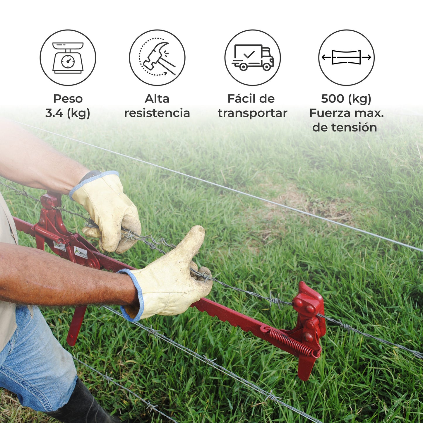 Tensor de Alambre Agrofácil