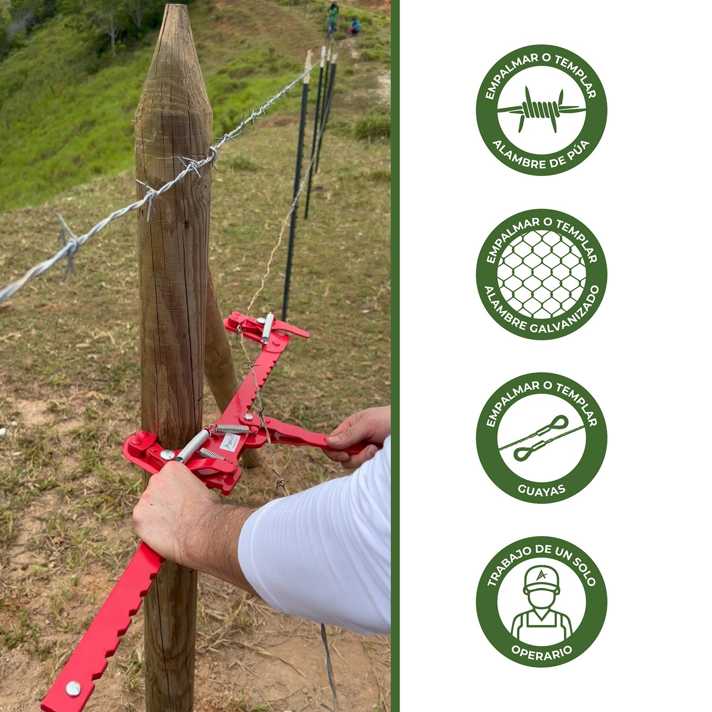 Tensor de Alambre Agrofácil