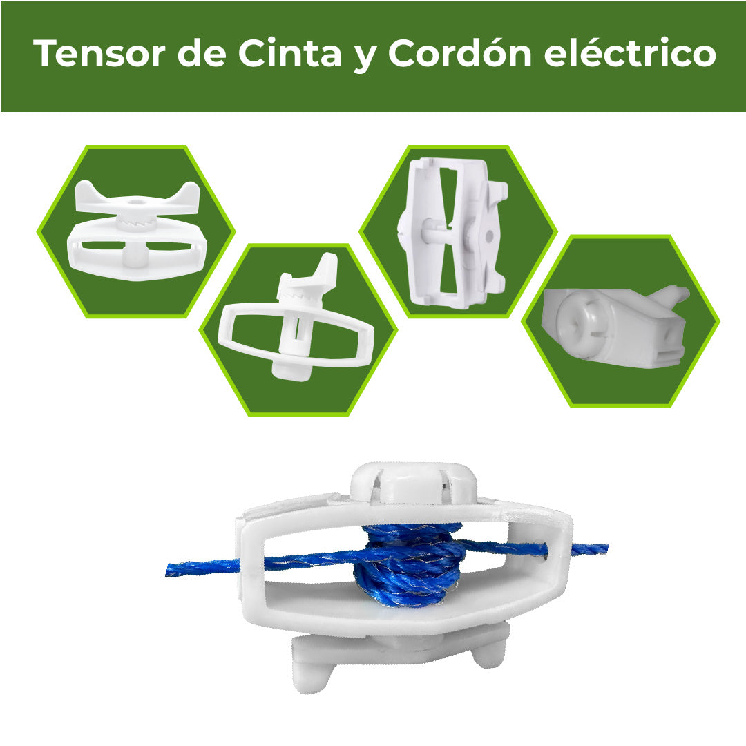 Tensor de Cinta y Cordón eléctrico Agrofácil