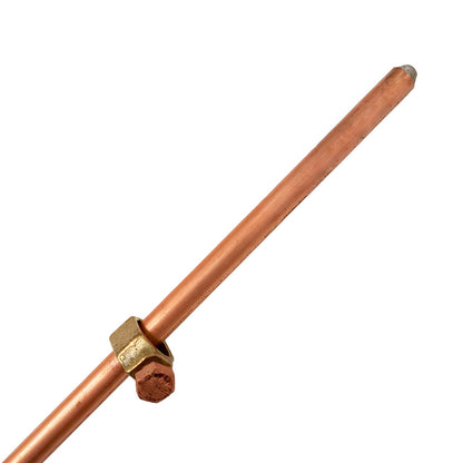 Varilla Copperweld 1.80m + Grapa Agrofácil