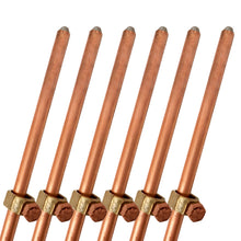 Varilla Copperweld 1.80m + Grapa Agrofácil X6 unds