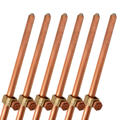 Varilla Copperweld 1.80m + Grapa Agrofácil X6 unds