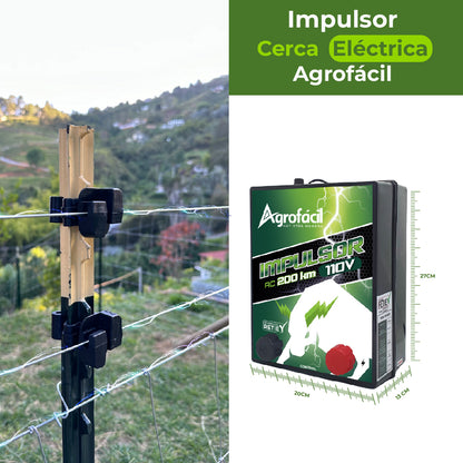 Impulsor Cerca Eléctrica 110V Agrofácil