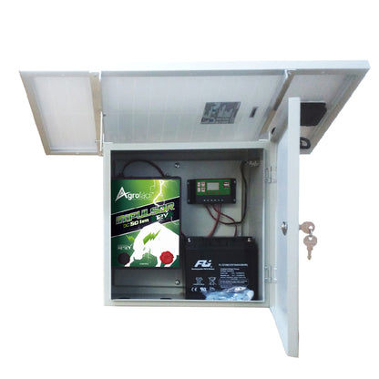 Kit Solar Impulsor 12V Cerca Eléctrica Agrofácil