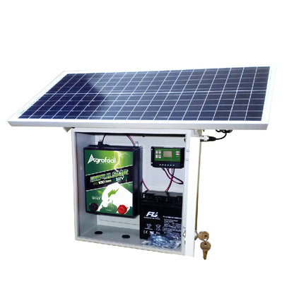 Kit Solar Impulsor 12V Cerca Eléctrica Agrofácil