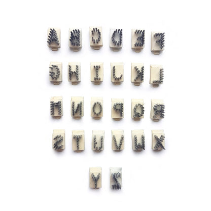 Set Letras A-Z 5/16" Ovino-Cerdo-Ave-Mascota Agrofácil