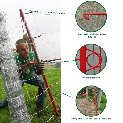 Tensor de Malla 91cm / 126cm / 181cm Agrofácil