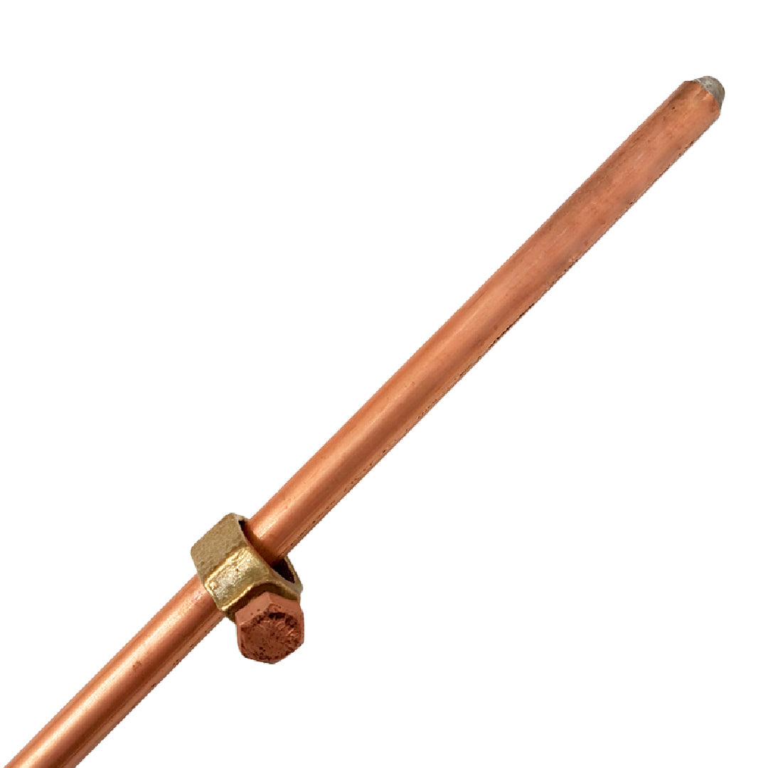 Varilla Copperweld Agrofácil 1.50m + Grapa