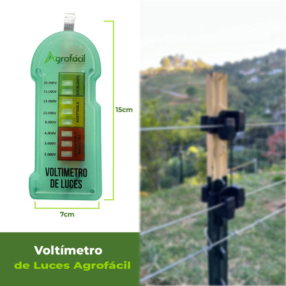 Voltímetro de Luces Agrofácil
